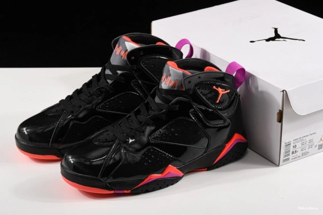 Rep TBK Retro Jordan 7 Air Patent 313358-006 Black 0824